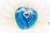 Clay Herz Blau